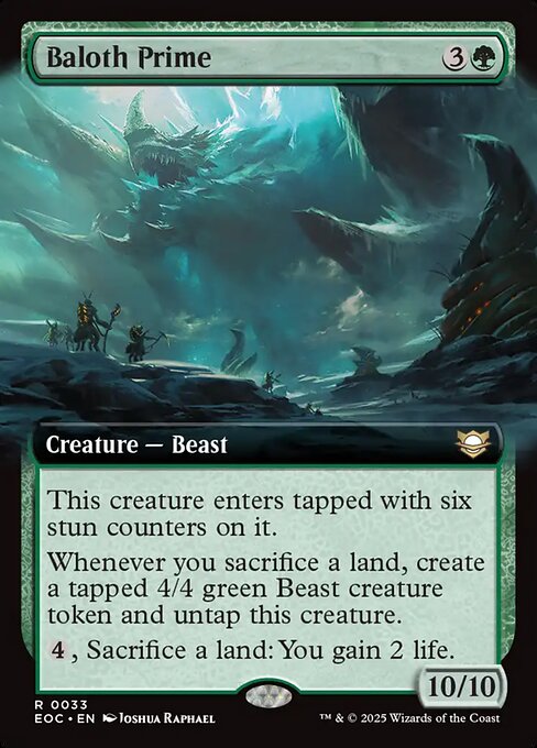 Baloth Prime (33) [Edge of Eternities Commander]