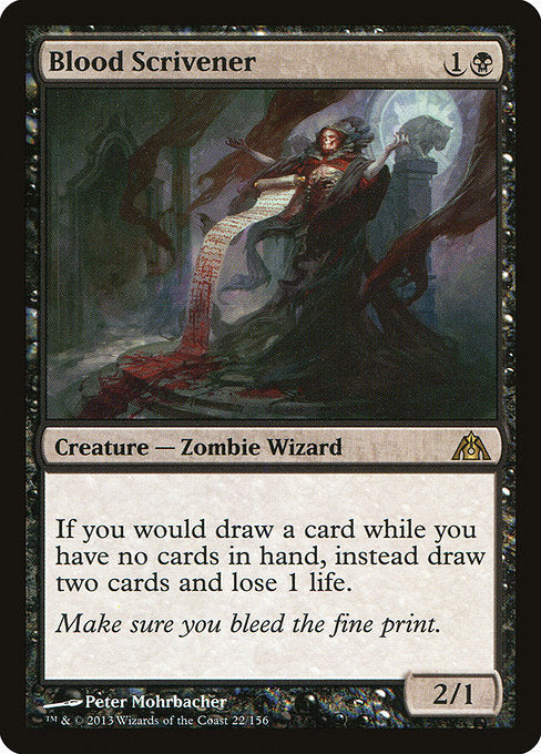 Blood Scrivener (22) [Dragon's Maze]