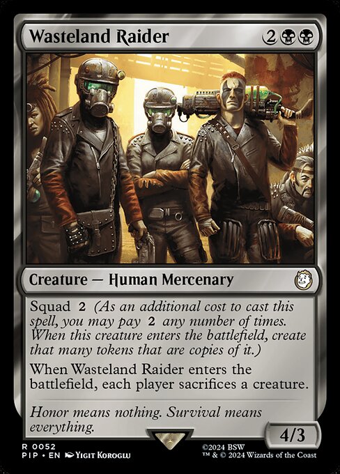 Wasteland Raider (52) [Fallout]