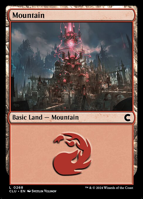 Mountain (268) [Ravnica: Clue Edition]
