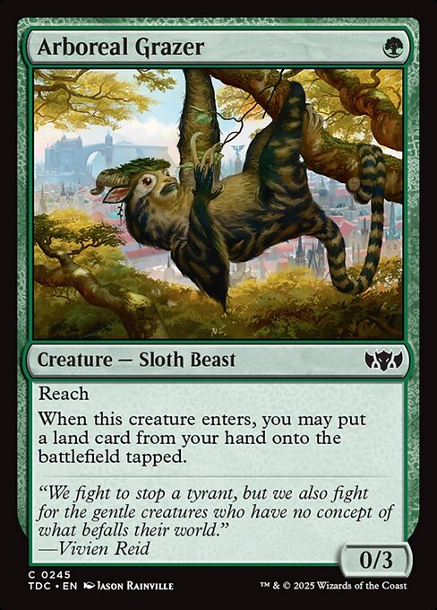 Arboreal Grazer (245) [Tarkir: Dragonstorm Commander]