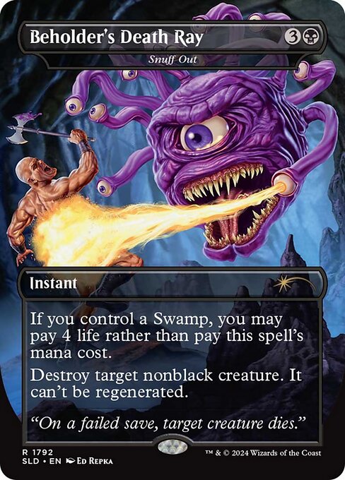 Snuff Out (1792) [Secret Lair Drop]