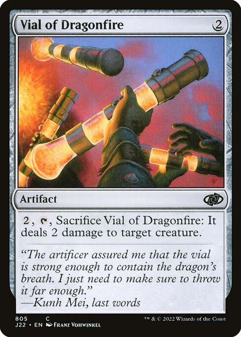 Vial of Dragonfire (805) [Jumpstart 2022]