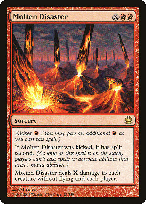 Molten Disaster (123) [Modern Masters]