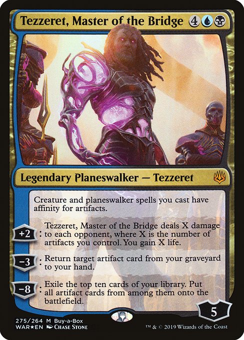 Tezzeret, Master of the Bridge (275) [War of the Spark]