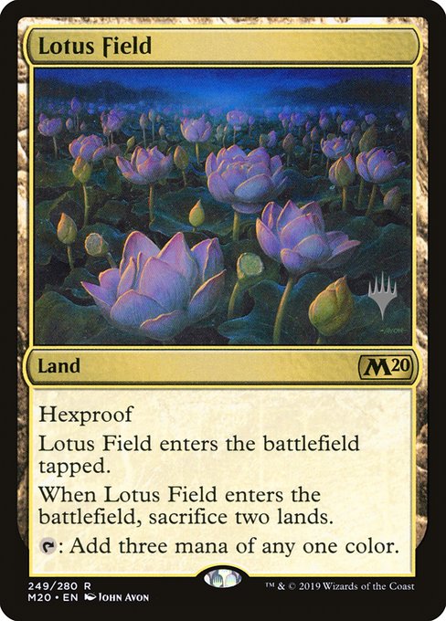 Lotus Field (249p) [Core Set 2020 Promos]