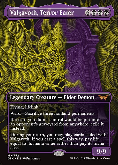Valgavoth, Terror Eater (352) [Duskmourn: House of Horror]