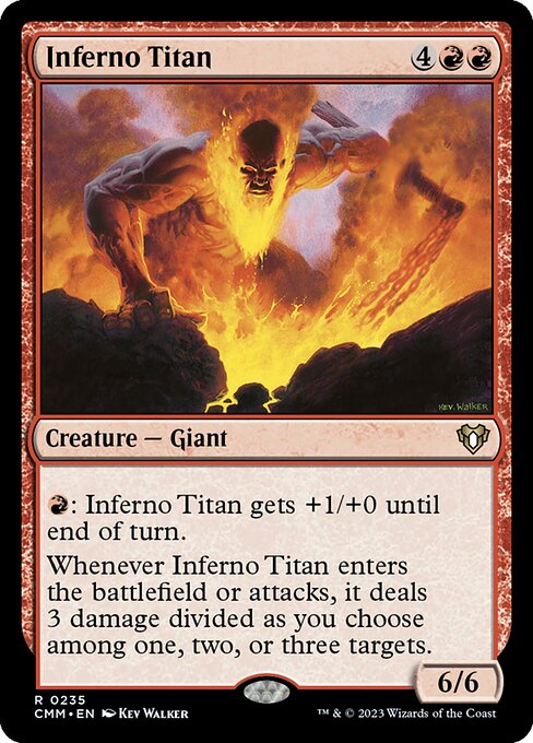 Inferno Titan (235) [Commander Masters]