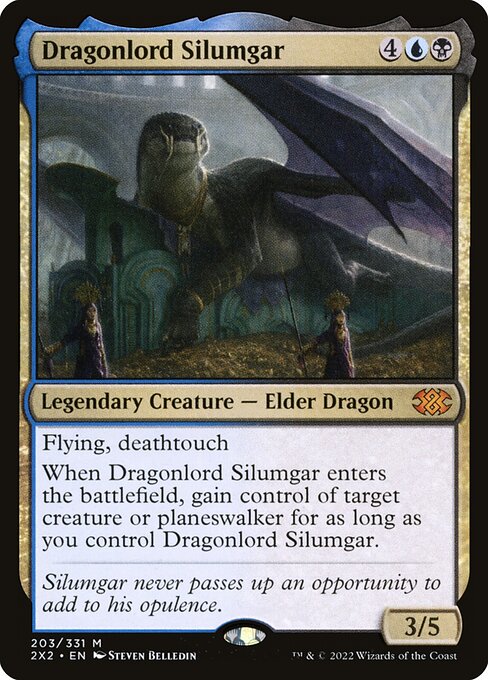 Dragonlord Silumgar (203) [Double Masters 2022]