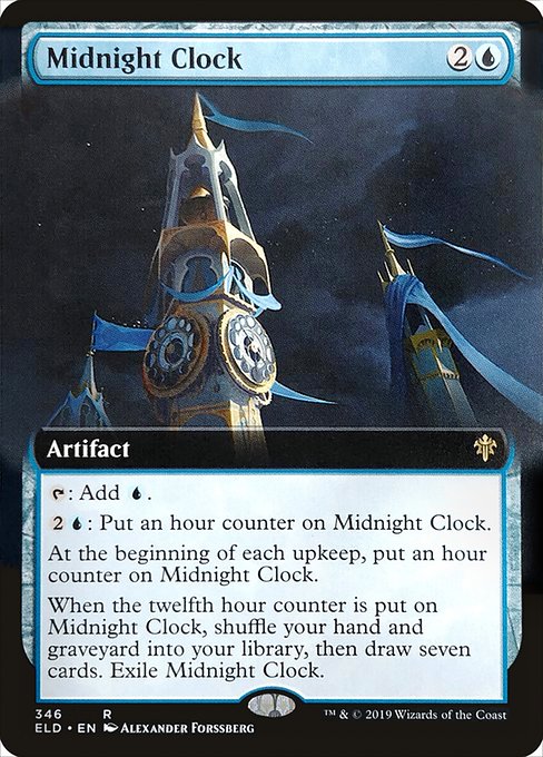 Midnight Clock (346) [Throne of Eldraine] [Extended Art]
