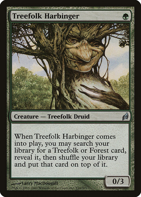 Treefolk Harbinger (239) [Lorwyn]