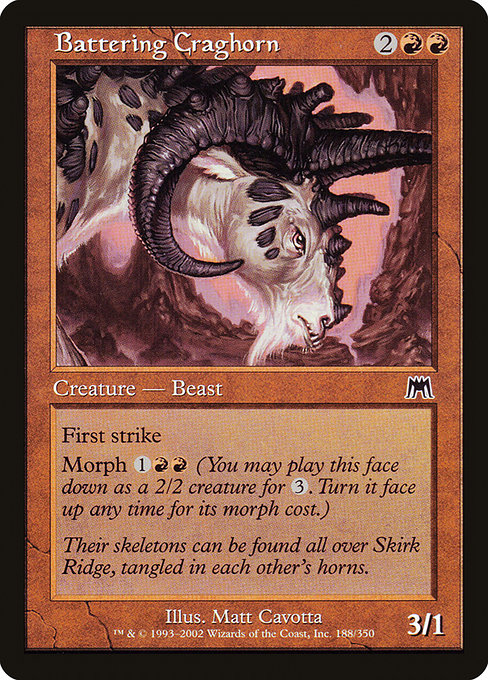 Battering Craghorn (188) [Onslaught]