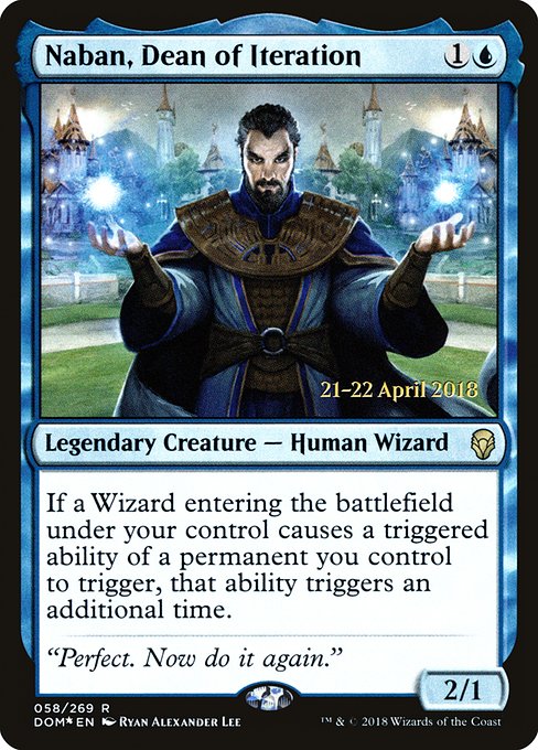 Naban, Dean of Iteration (58s) [Dominaria Promos]