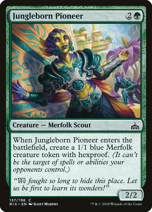Jungleborn Pioneer (137) [Rivals of Ixalan]