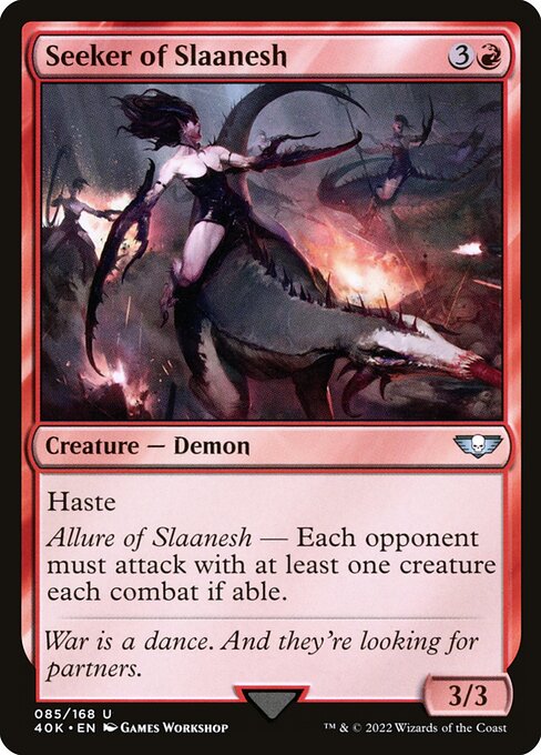 Seeker of Slaanesh (85) [Warhammer 40,000 Commander]