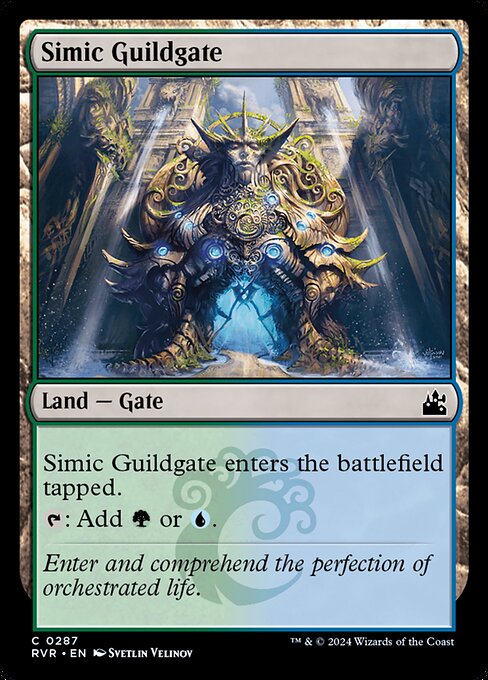 Simic Guildgate (287) [Ravnica Remastered]