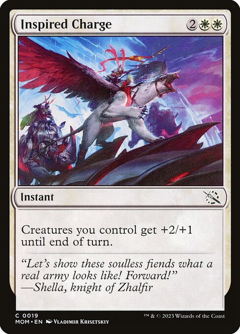 Inspired Charge (19) [March of the Machine]
