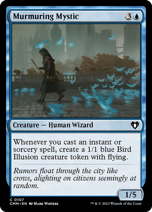 Murmuring Mystic (107) [Commander Masters]