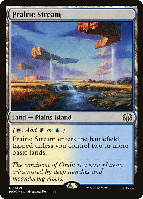 Prairie Stream (420) [March of the Machine Commander]