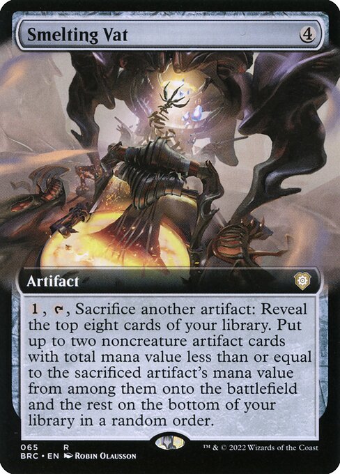 Smelting Vat (65) [The Brothers' War Commander] [Extended Art]