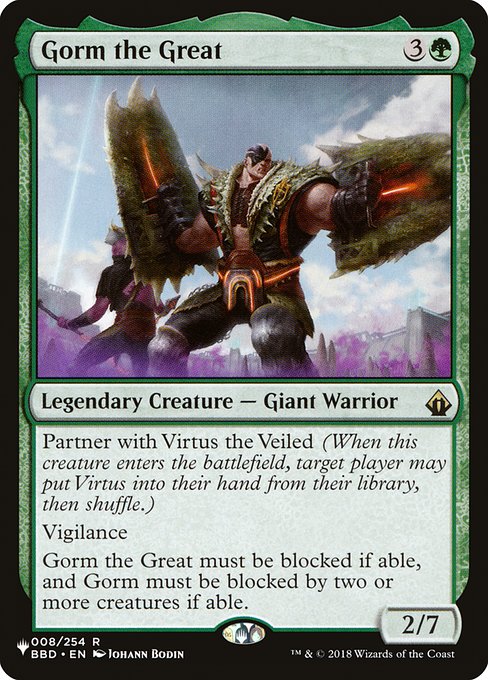 Gorm the Great (BBD-8) [The List]