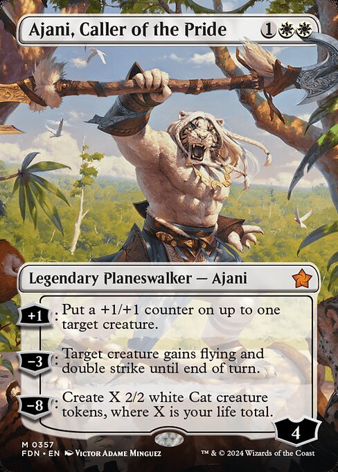 Ajani, Caller of the Pride (357) [Foundations]