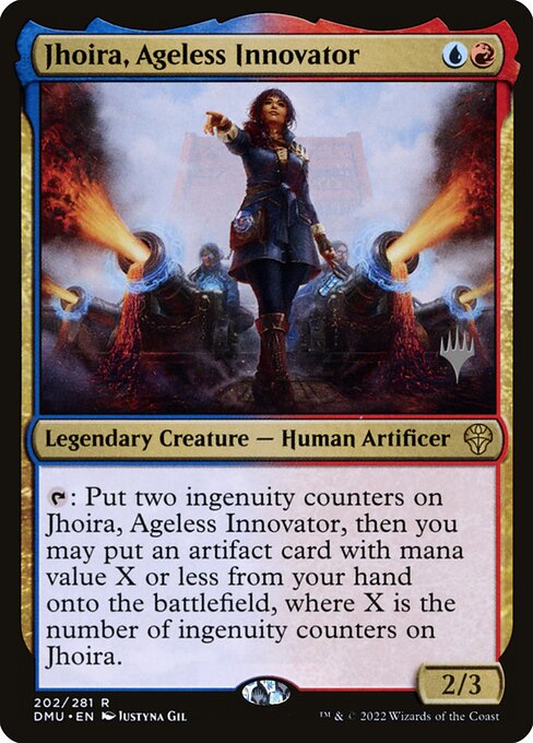 Jhoira, Ageless Innovator (202p) [Dominaria United Promos]