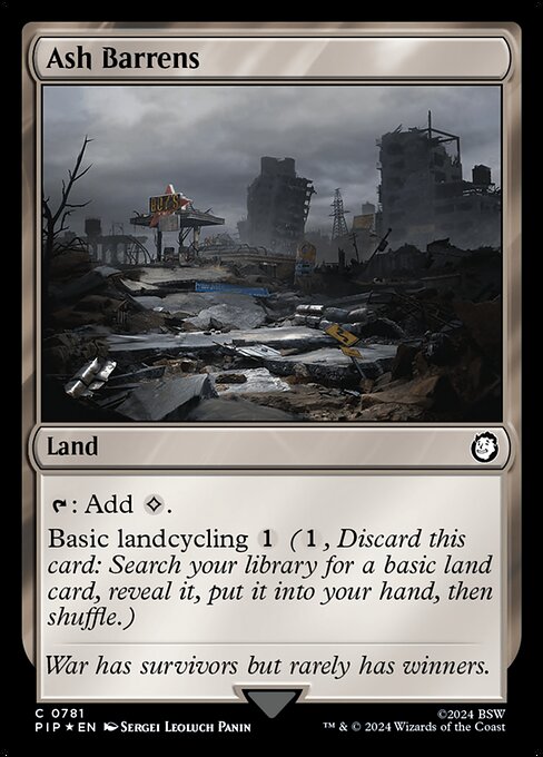 Ash Barrens (781) [Fallout]