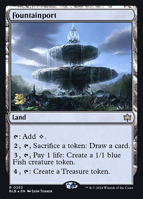 Fountainport (253s) [Bloomburrow Promos]