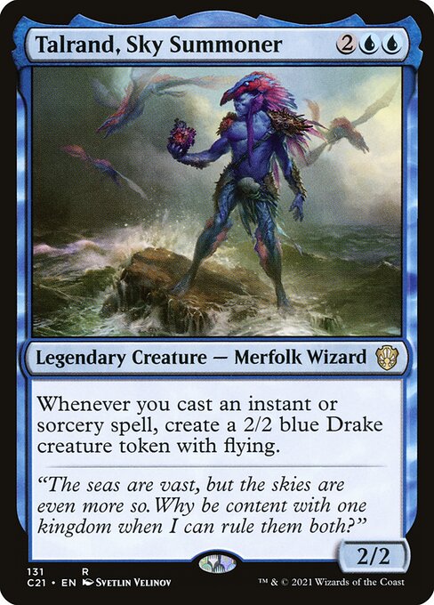 Talrand, Sky Summoner (131) [Commander 2021]