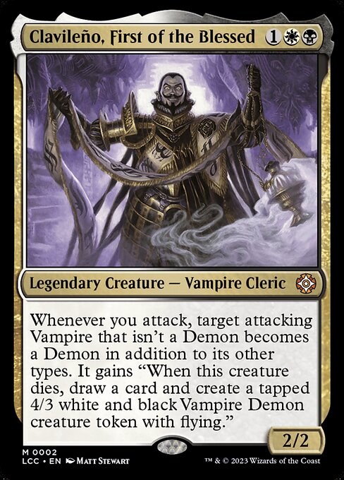 Clavileño, First of the Blessed (2) [The Lost Caverns of Ixalan Commander]