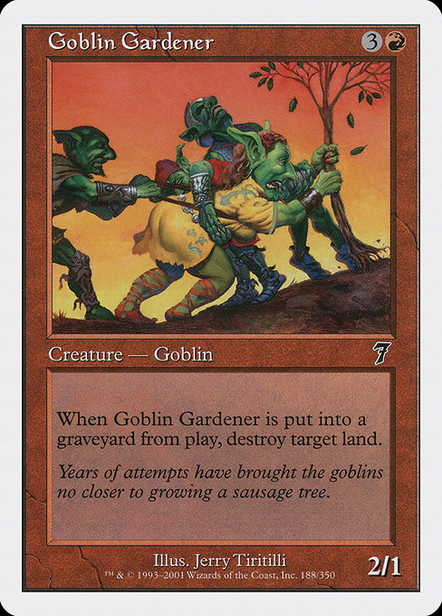 Goblin Gardener (188) [Seventh Edition]