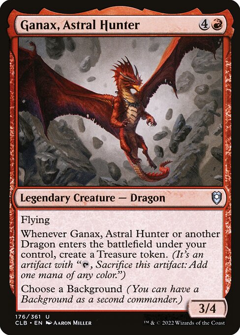 Ganax, Astral Hunter (176) [Commander Legends: Battle for Baldur's Gate]