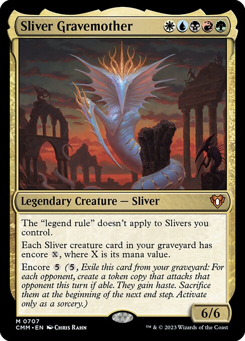 Sliver Gravemother (707) [Commander Masters]