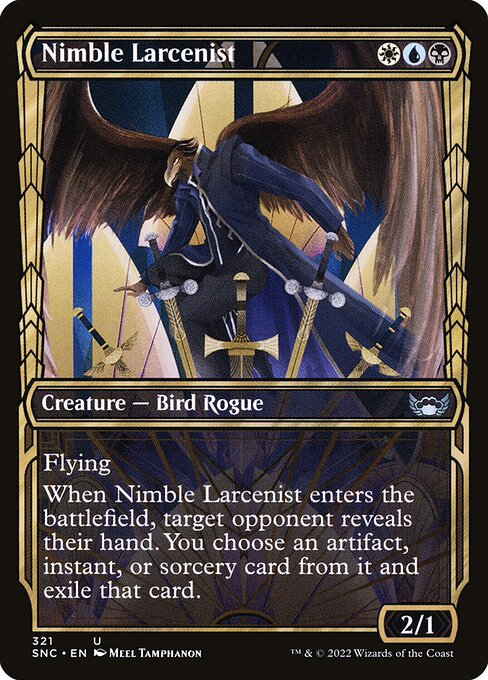 Nimble Larcenist (321) [Streets of New Capenna] [Showcase]