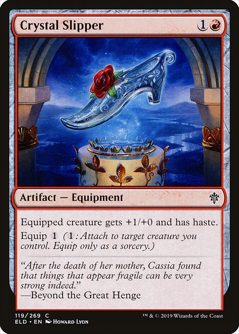 Crystal Slipper (119) [Throne of Eldraine]