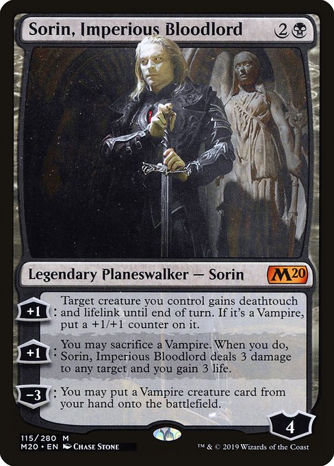 Sorin, Imperious Bloodlord (115) [Core Set 2020]