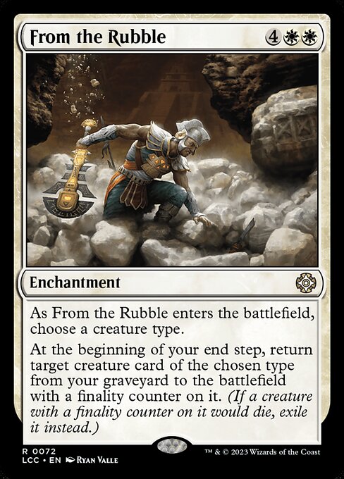 From the Rubble (72) [The Lost Caverns of Ixalan Commander]