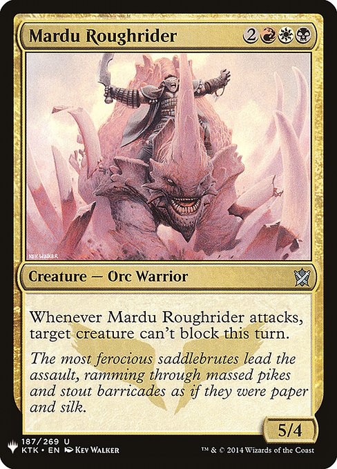 Mardu Roughrider (KTK-187) [The List]