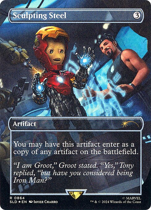 Sculpting Steel (864) [Secret Lair Drop]