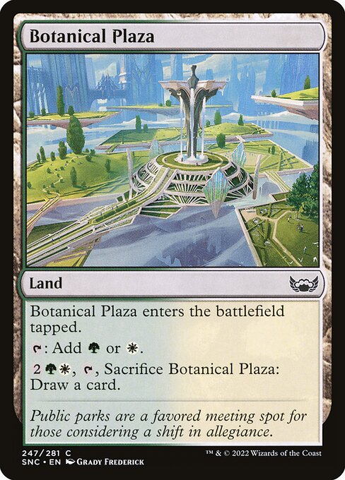 Botanical Plaza (247) [Streets of New Capenna]