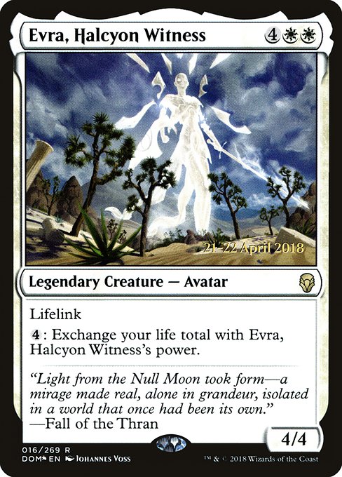 Evra, Halcyon Witness (16s) [Dominaria Promos]