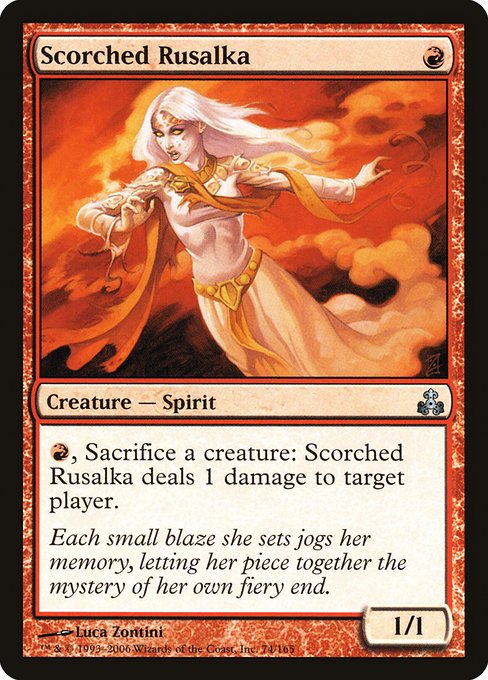 Scorched Rusalka (74) [Guildpact]
