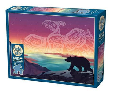 Crossings: Thunderbird and Bear - 500 Pieces image 0