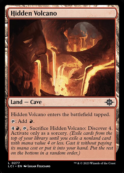 Hidden Volcano (277) [The Lost Caverns of Ixalan]