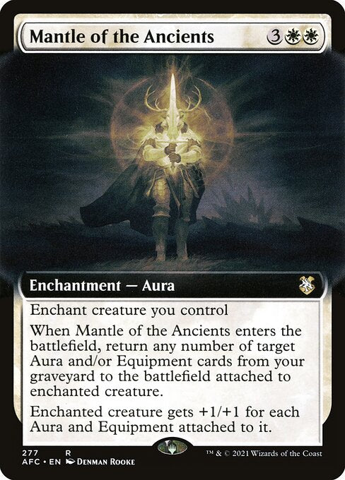 Mantle of the Ancients (277) [Forgotten Realms Commander] [Extended Art]