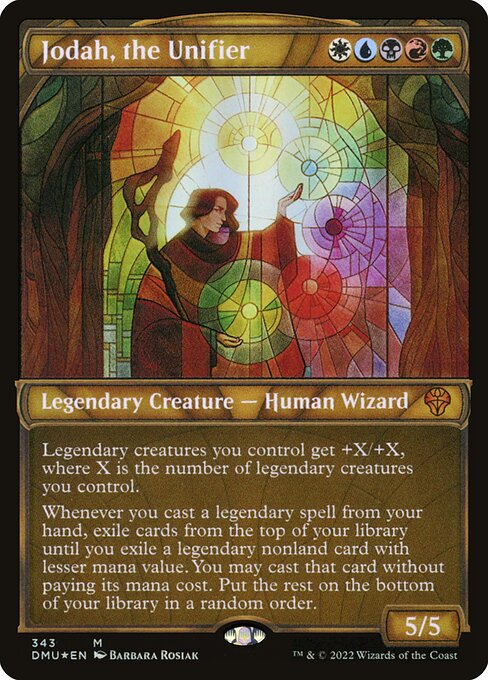 Jodah, the Unifier (343) [Dominaria United] [Showcase]