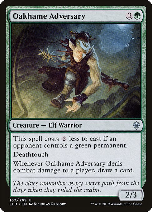 Oakhame Adversary (167) [Throne of Eldraine]
