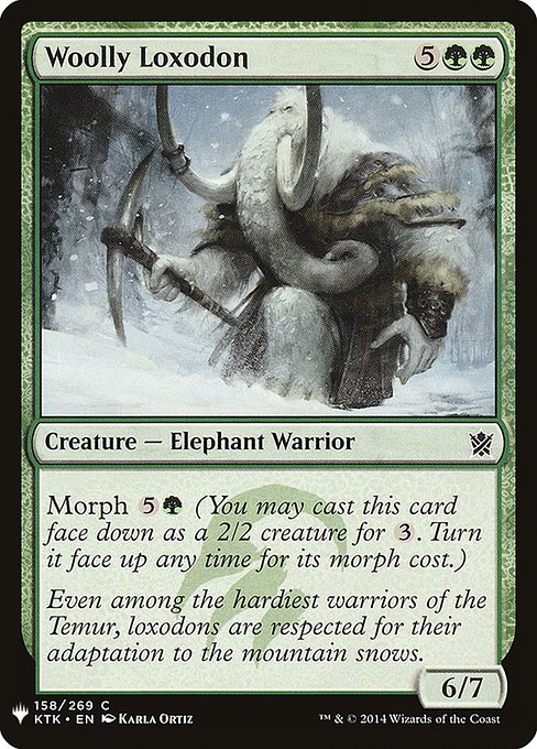 Woolly Loxodon (KTK-158) [The List]