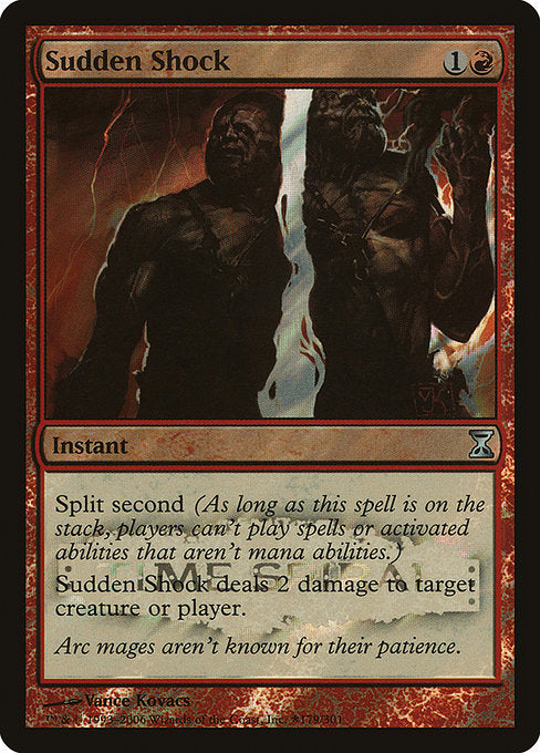 Sudden Shock (179★) [Time Spiral Promos]